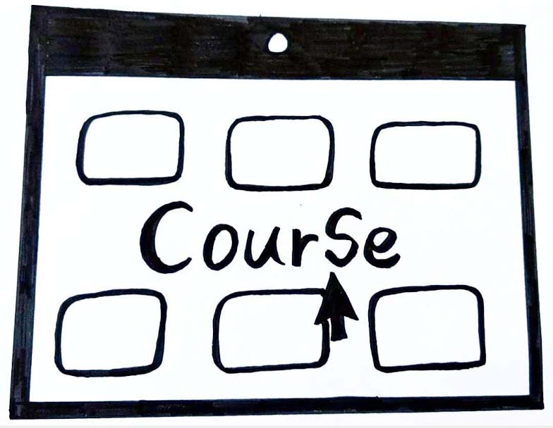 Decide the course