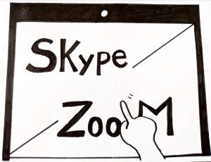Skype or Zoom